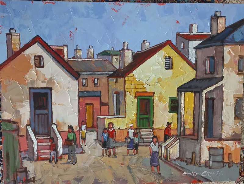 Emile Cronje Unframed 60 x 45 cm