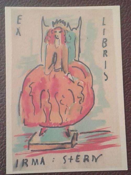 IRMA STERN POST CARD