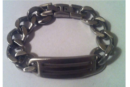 STORM Stainless Steel Mens Bracelet