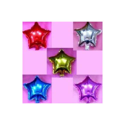 Star Shaped Foil Balloons (5 per pack)