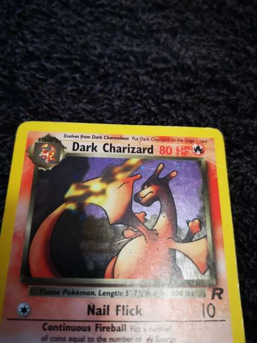 DARK CHARIZARD HOLO and SCYTHER HOLO POKEMON CARDS