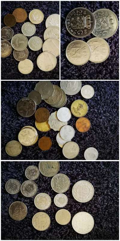 Assorted south African coins