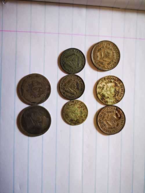 Assorted south African coins
