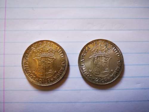 Assorted south African coins