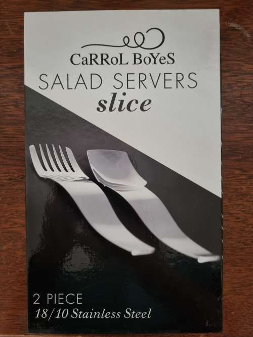 Carrol Boyes stainelss steel salad servers