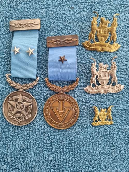 Old Traffic department collectable pins and badges