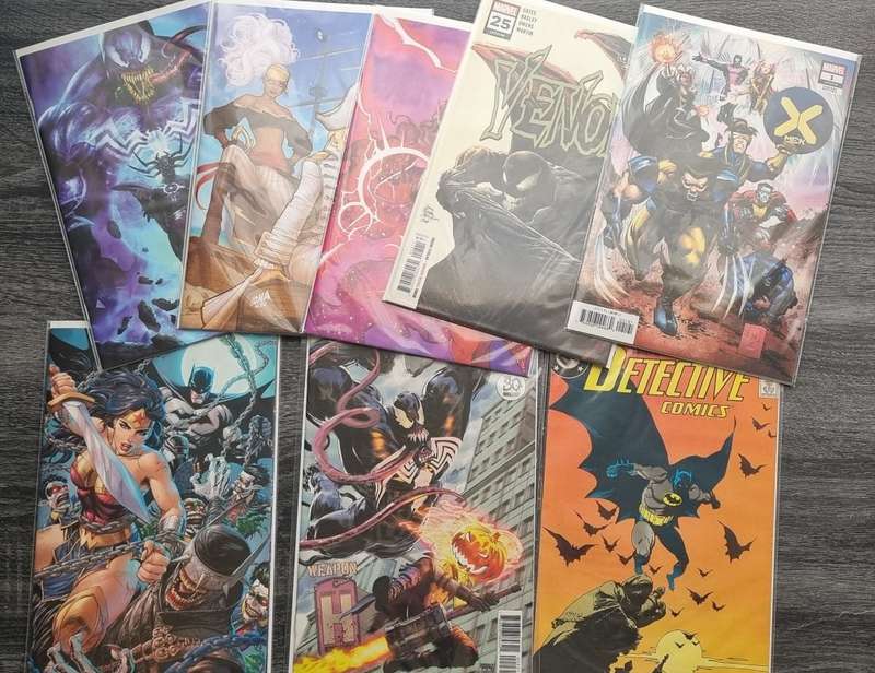 Comic book collection Marvel Dc