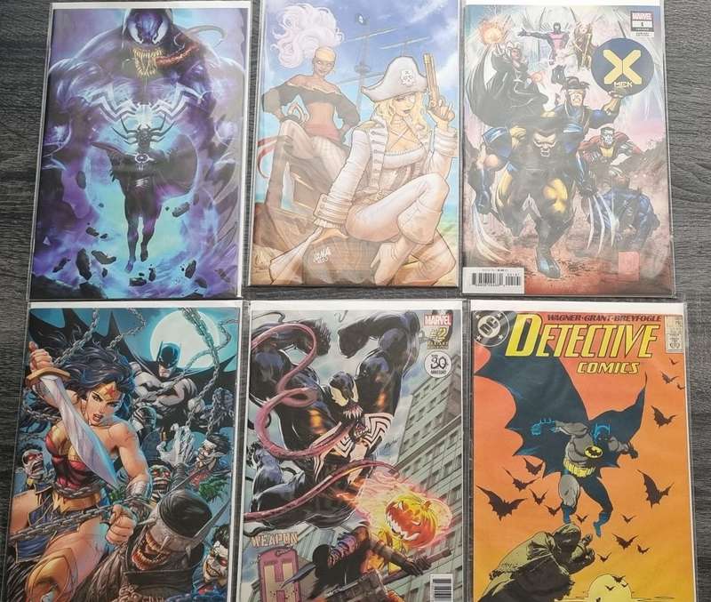 Comic book collection Marvel Dc