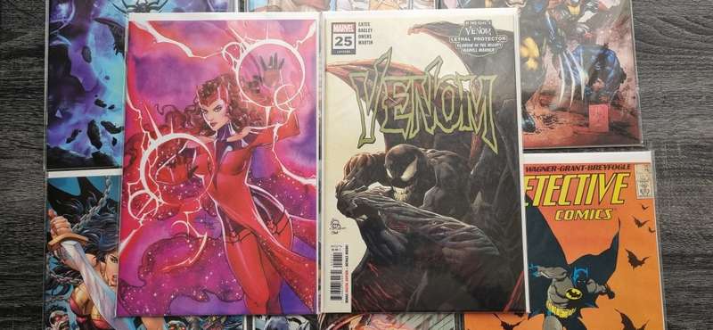Comic book collection Marvel Dc