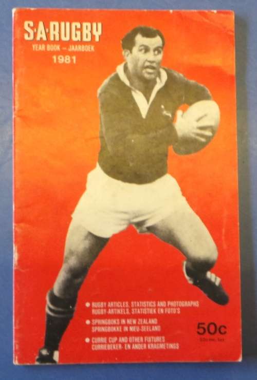 1981 SA RUGBY YEAR BOOK
