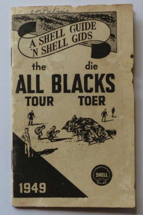 THE ALL BLACKS TOUR 1949 - SMALL BOOKLET
