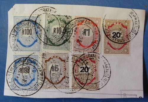 RSA REVENUE STAMPS