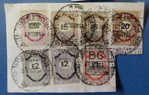 RSA REVENUE STAMPS