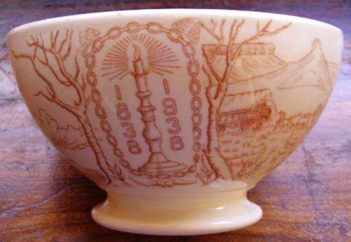 VOORTREKKER GROOT / GREAT TREK 100 YEAR CELEBRATIONS BOWL