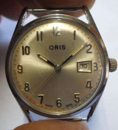 VINTAGE ORIS MENS WRISTWATCH - WORKING - NO STRAP