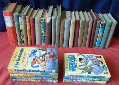 A WHOLE MIX OF 31 ENID BLYTON BOOKS - WELL READ AND MUCH LOVED
