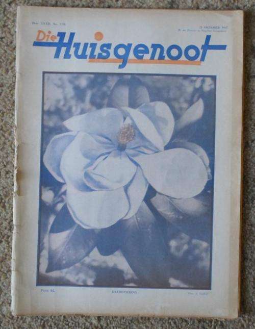 OLD AFRIKAANS HUISGENOOT MAGAZINE - 31 OKTOBER 1947
