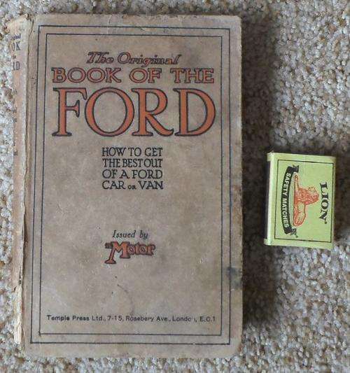 THE ORIGINAL BOOK OF THE FORD - YEAR +- 1925 - NICHOLSON - POSTAGE R22
