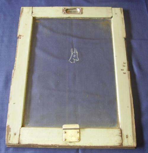 SAR - SAS - SOUTH AFRICAN RAILWAYS TRAIN COMPARTMENT WINDOW (NO:1)