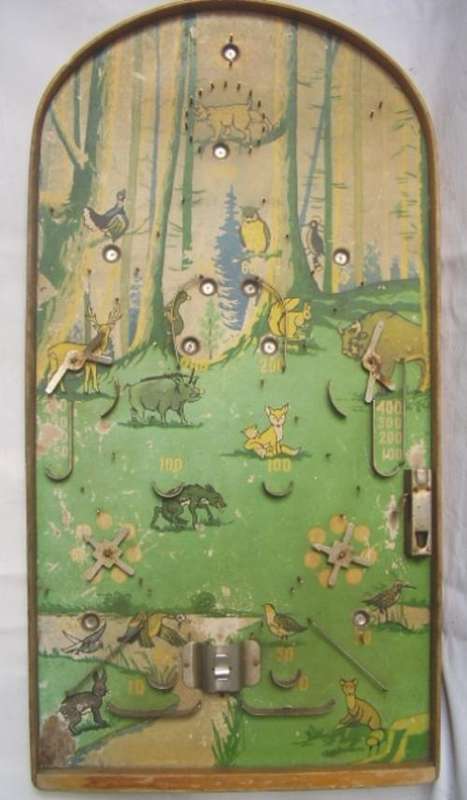 VINTAGE PINBALL BOARD GAME - PLEASE SEE CONDITION