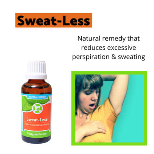 Feelgood Health Sweat-Less Natural Homeopathic Remedy - 50ml