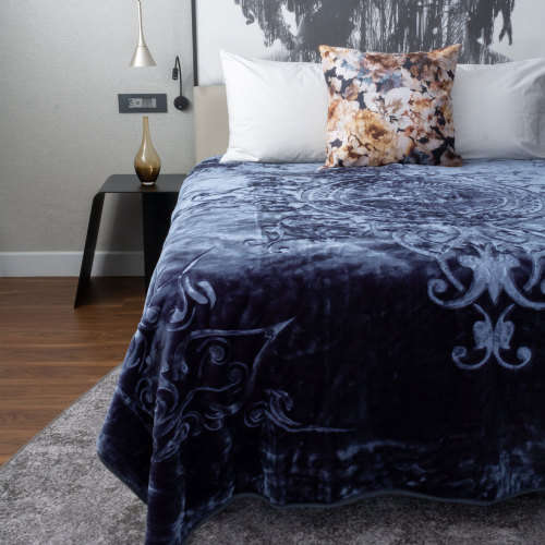 LONDON FAUX MINK BLANKET