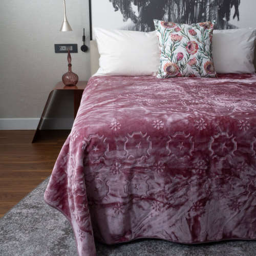 LONDON FAUX MINK BLANKET