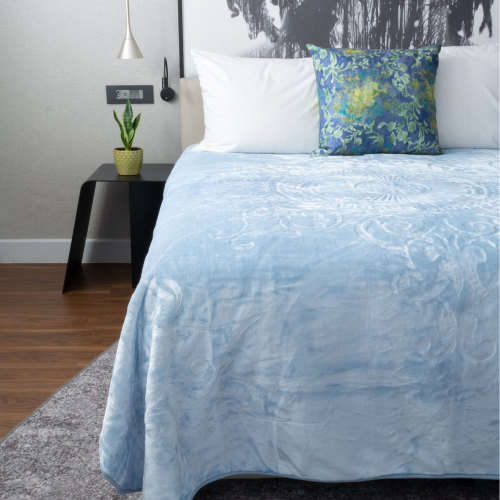 LONDON FAUX MINK BLANKET