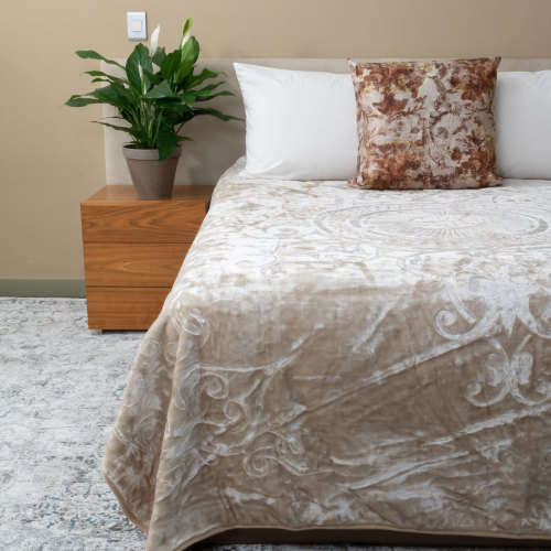 LONDON FAUX MINK BLANKET