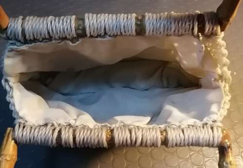 Stylish Handwoven handbag (Like new)