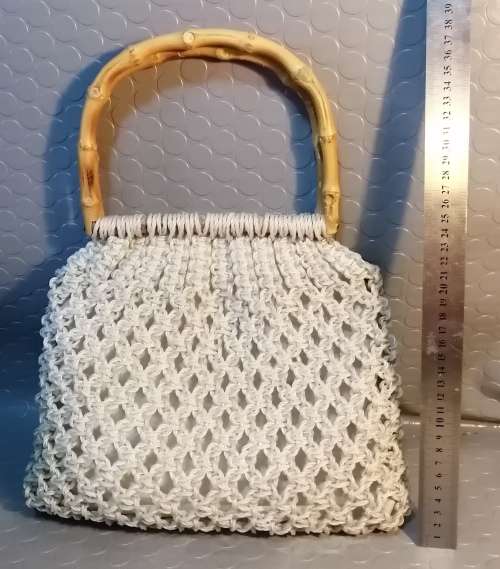 Stylish Handwoven handbag (Like new)