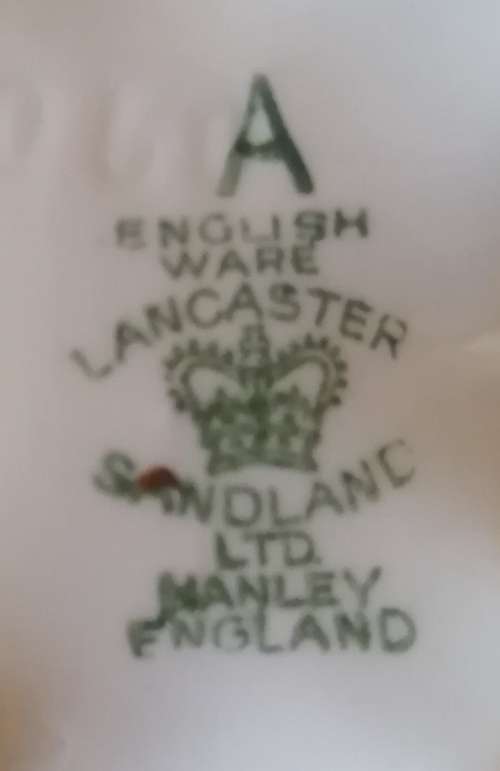 SUGAR BOWL from Lancaster sandland ltd hanley england