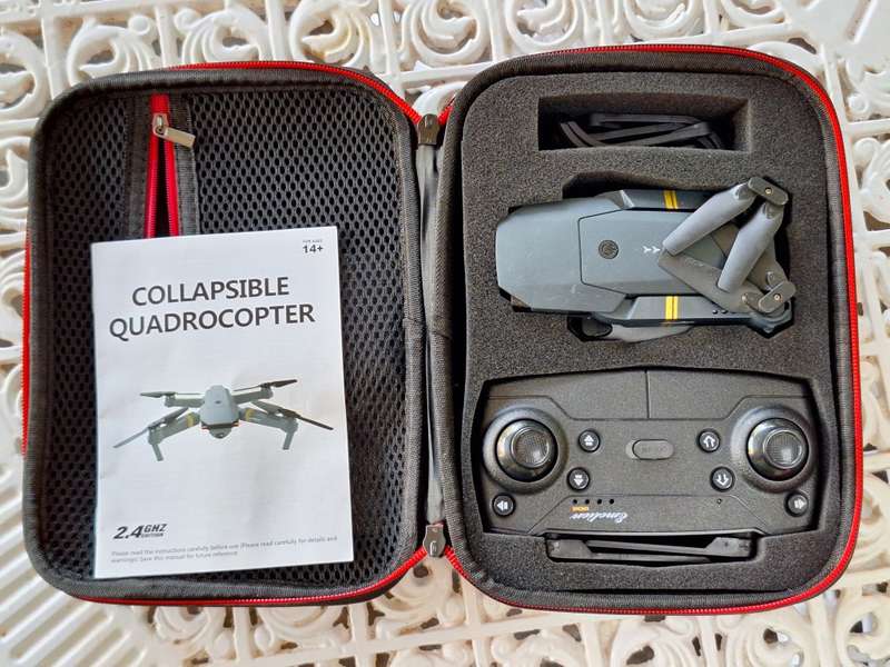 E58 Drone with Camera for Adults/Kids Foldable RC Quadcopter Drone with Full HD Camera, WiFi FPV