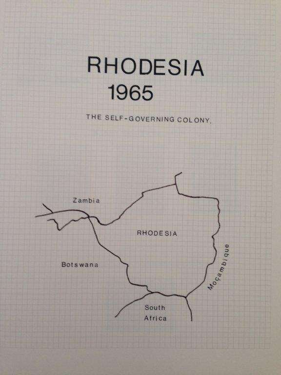 ALBUM FULL OF RHODESIA MINT AND USED