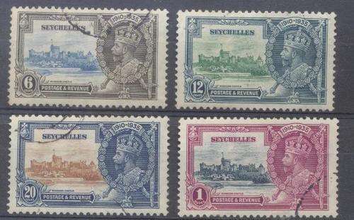 SEYCHELLES - SILVER JUBILEE SET - FINE USED - R700