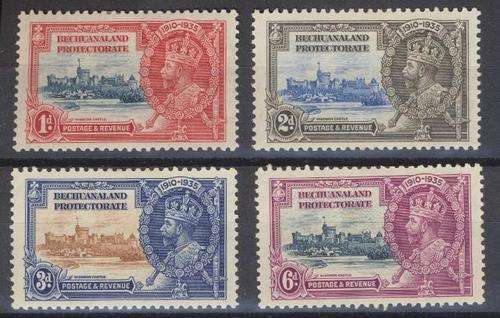 BECHAUNALAND  -  SILVER JUBILEE SET - M/MINT AS PER SCAN.