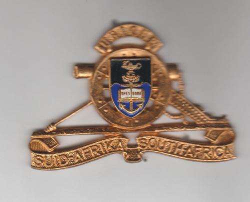 Artillery  university of Cape Town Regiment 2 bolts