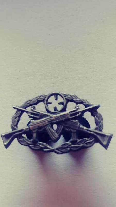 S.W.A.T. F. SNIPER BREAST BADGE 2 PINS