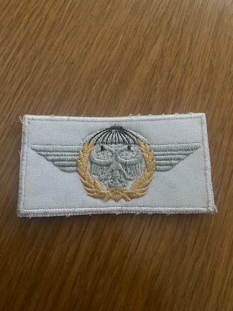 SAAF Task Force Tracksuit Badge, Orignal not used.