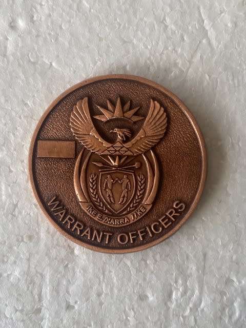 S.A. Special Forces Warrant Officer Medallion.