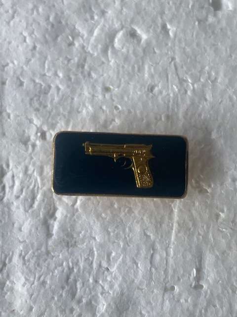 Small arms qualification badge Blue 2 pins