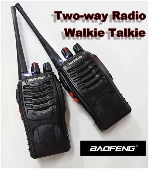Professional Two-way Radios Transceiver Handheld Interphone x 2
