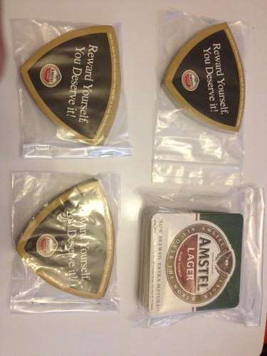 Batch of  Amstel Coasters ( 50 in total )