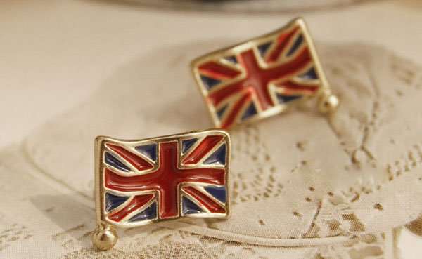 England National Flag Souvenir Earring