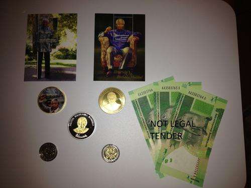 NELSON MANDELA COMBO - PLEASE SEE PICS