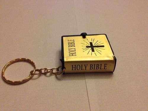 Mini Holy Bible Keyring