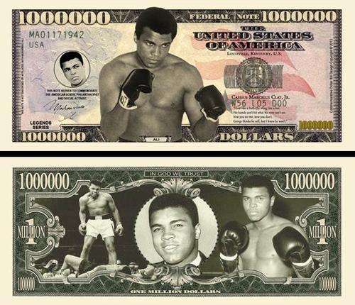 MUHAMMAD ALI DOLLAR BILL