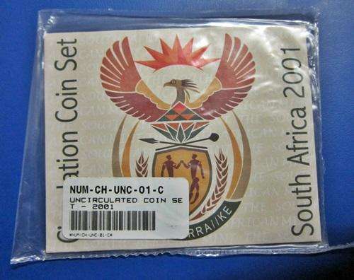 2001 South Africa Circulation Set Still Sealed in Plastic - LOW MINTAGE 5577