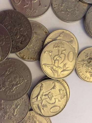 Lot of Fifty Cents - Bid per coin for the lot