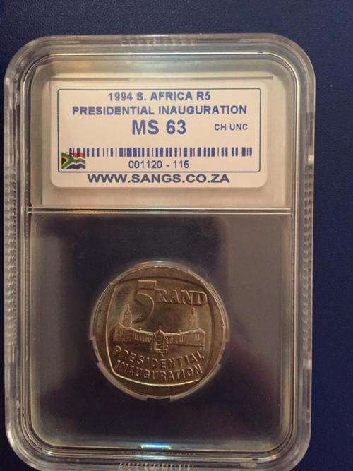 1994 Presidential Inauguration R 5 - MS 63 - HIGH GRADE